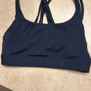 Women's Navy Sports Bra